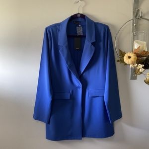 NWT Royal Blue Blazer X-Large